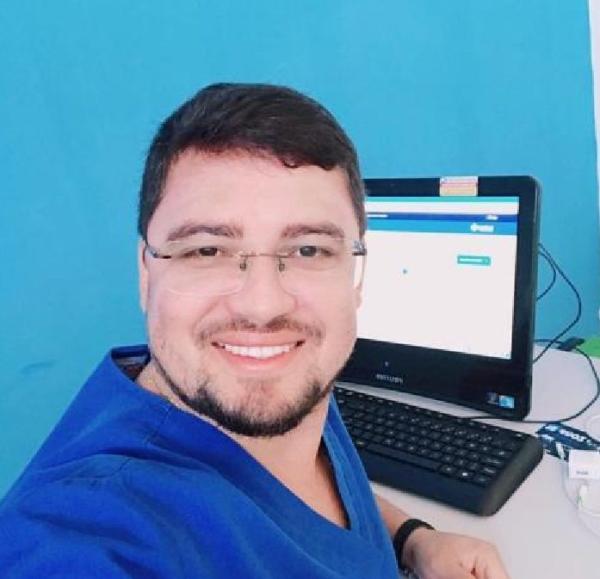 Médico sofre grave acidente de moto em Iuiu. Foto: Reprodução